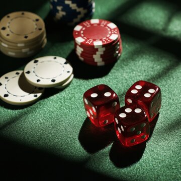 玩家欢庆棋牌胜利时刻